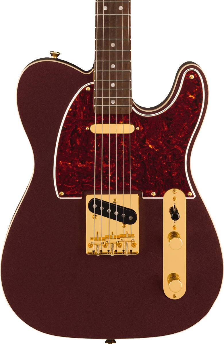 Squier FSR Classic Vibe '60s Custom Telecaster in Oxblood With Gold Hardware